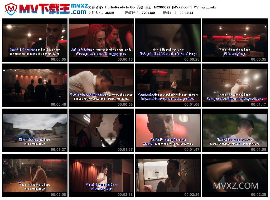 Hurts-Ready to Go_英语_流行_MC900392
